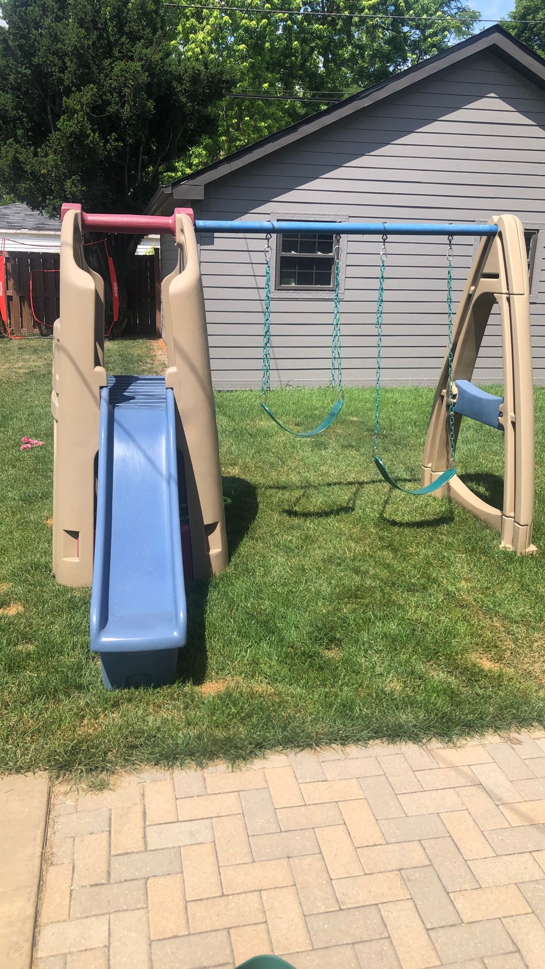 Step 2 Swing Set With Slide