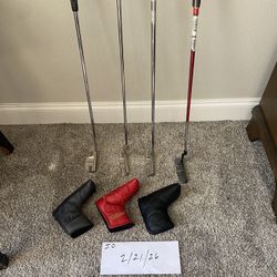 Multiple New Putters (Scotty, Taylormade, Odyssey)