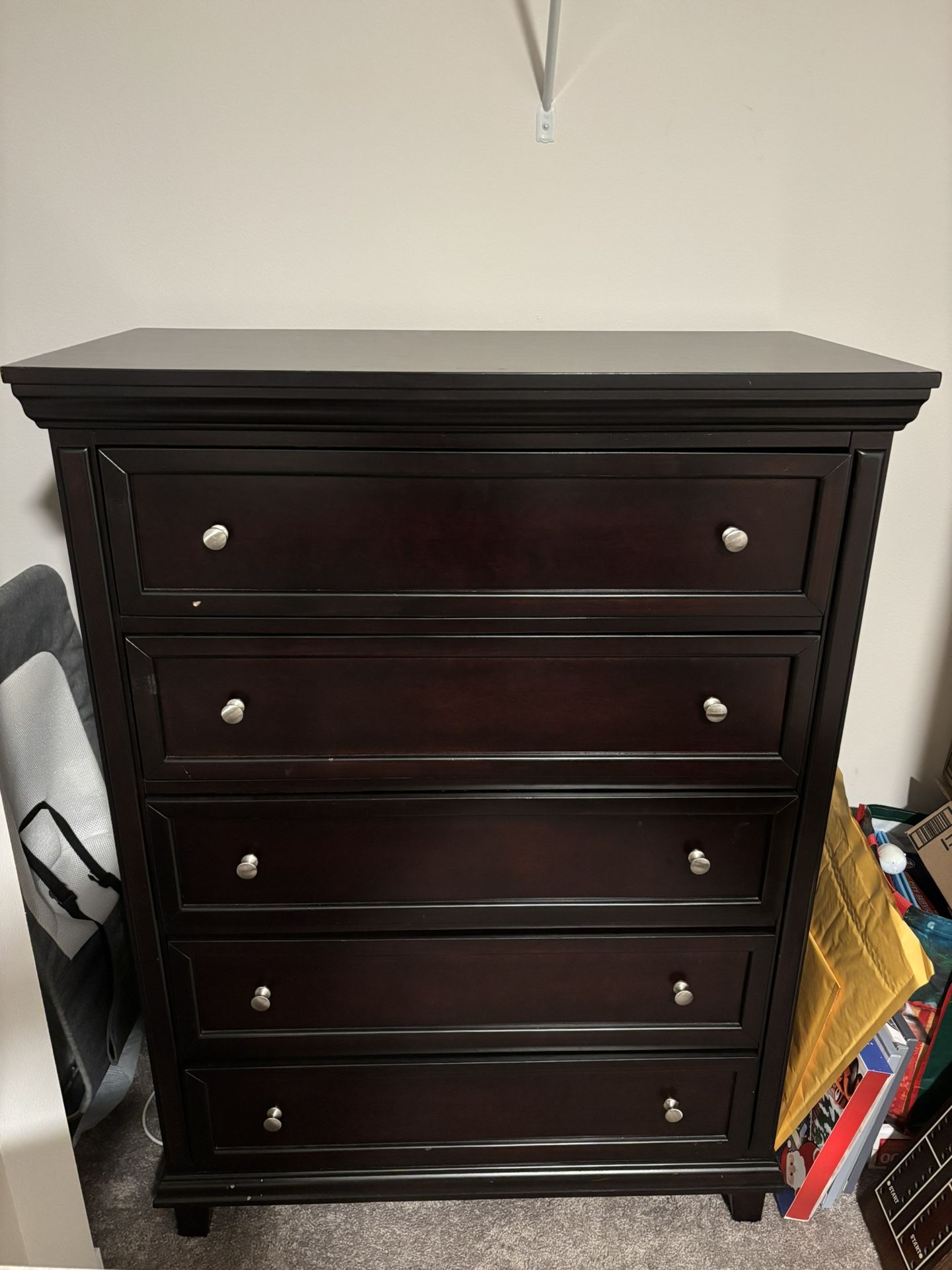 Bed Frame And Dresser Set