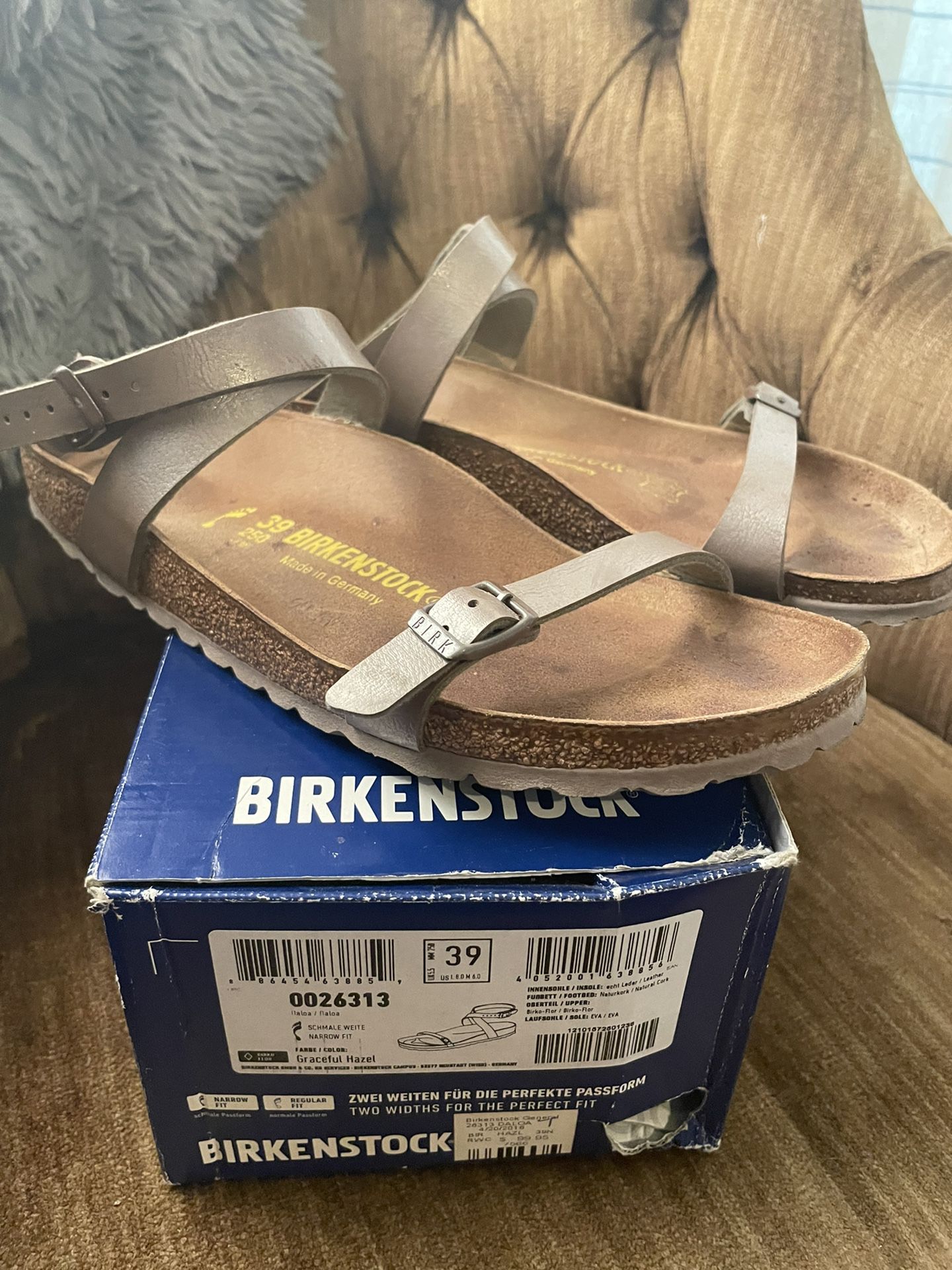 Graceful Hazel Birkenstock Sandals