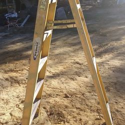 6ft Werner Ladder Been Used And Arms Fold Out Good