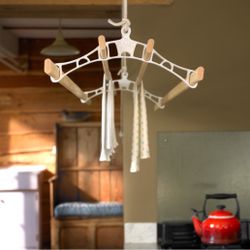 UK Pulleymaid Air Clothes Drying Rack - Cast Iron Rack End Set 