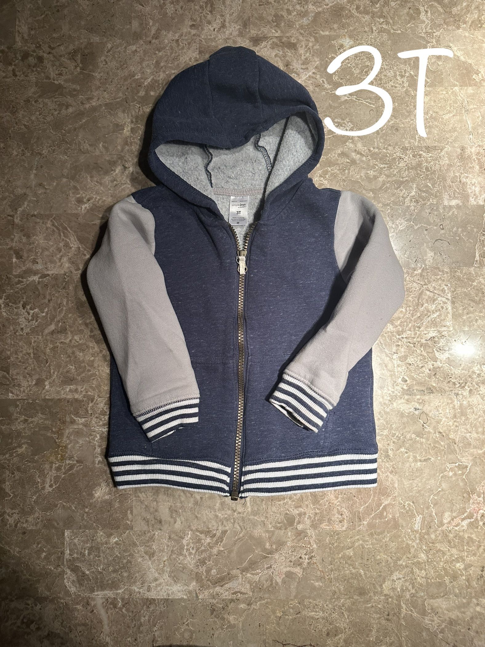 3T Clothing | Boys Fleece Zip Up Jacket (Lightweight)