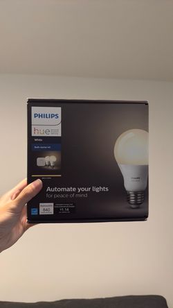 Philips Hue White Bulb Starter Kit