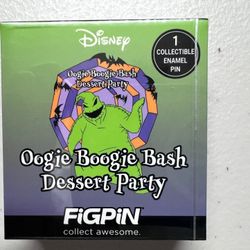 Disney Oogie Boogie Bash FiGPiN DCA Dessert Party NEW SEALED $50