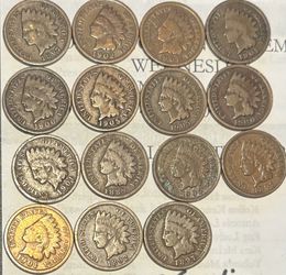 Indian Head Pennies 