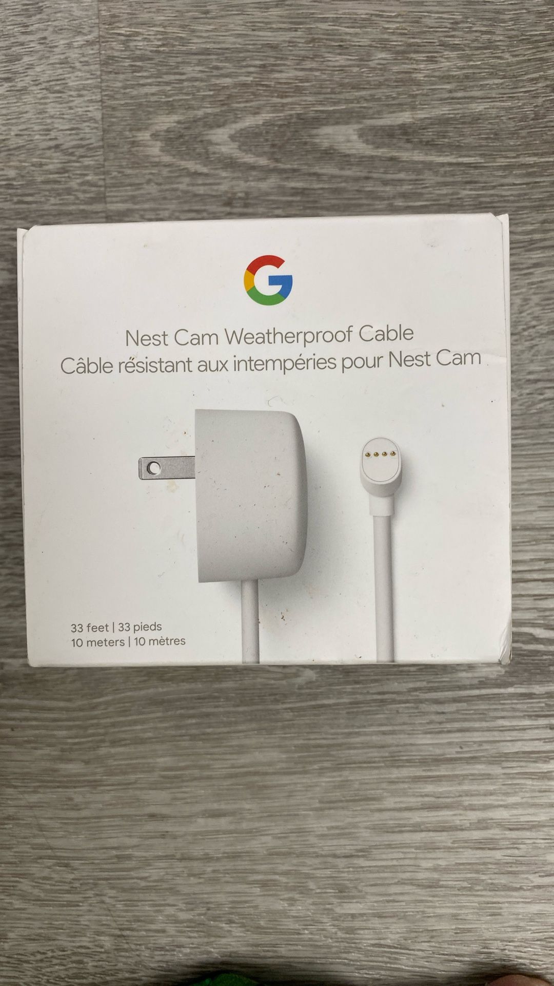 Nest Cam Weatherproof Cable