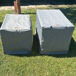 2 Dog Metal Crates