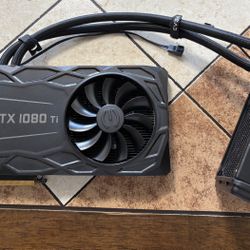 EVGA GeForce GTX 1080 Ti FTW3 HYBRID GAMING, 11G-P4-6698-KR, 11GB GDDR5X, HYBRID & RGB LED, iCX Tech