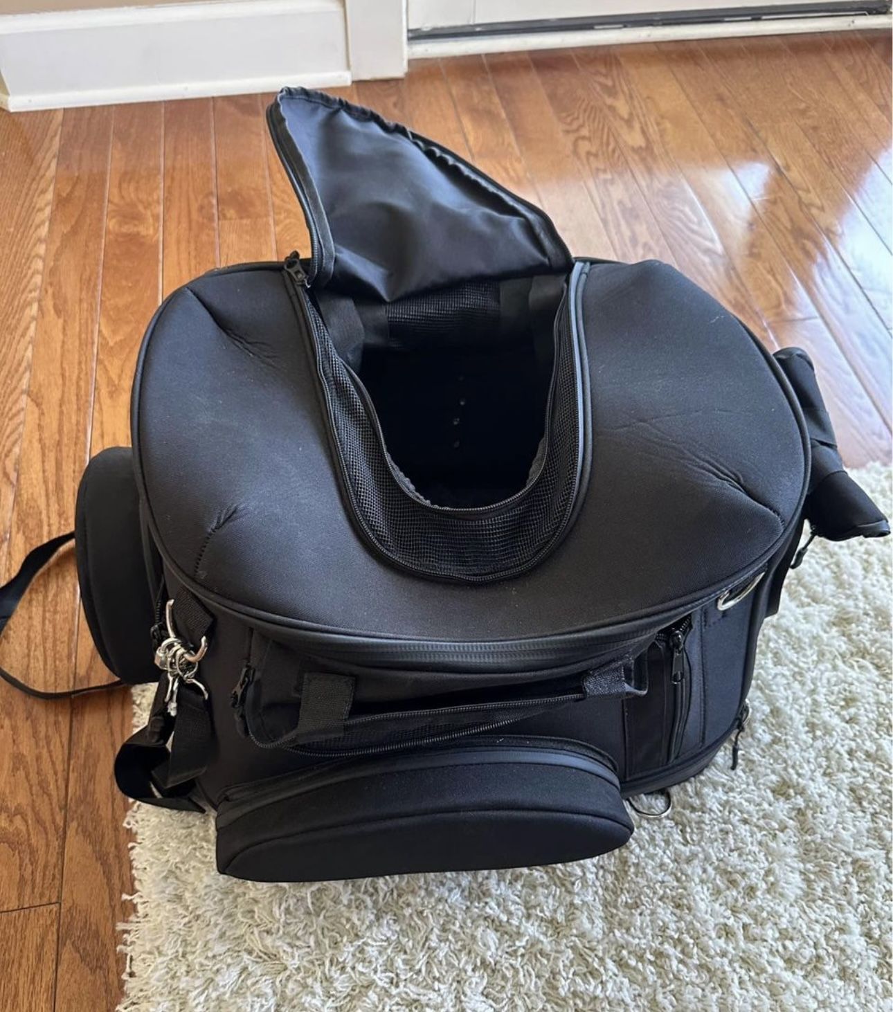 Car/motorcycle Pet Carrier, $60