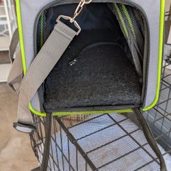 Dog Travel Carrier - 18" X 11" X 11"