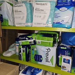 Booster Pads, Diapers (Adult Size)