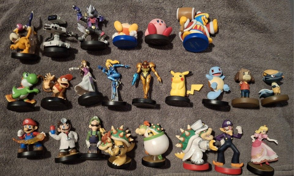 Amiibo Lot - 23 Amiibo, Loose
