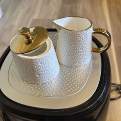 Sugar And Cream Serving Dishes