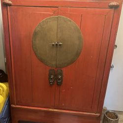 Chinese Wedding Cabinet Hutch