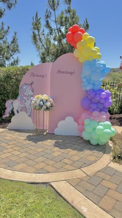 Decorations Balloons and Backdrops!!