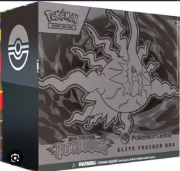 Sealed Pokemon Center Pitch Black ETB