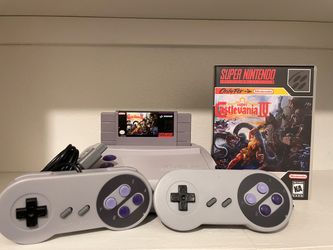 Super Nintendo Jr Castlevania Bundle