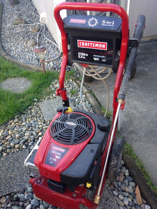 Craftsman 2700 psi pressure washer for Sale in Sumner, WA OfferUp
