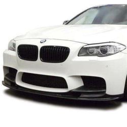 BMW 5 SERIES F10 2011-2016 M TECH BUMPER M PERFORMANCE STYLE FRONT LIP GLOSSY BLACK