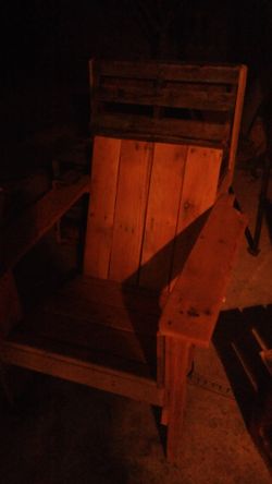 Pallet patio furniture