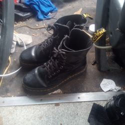 Doc Martens Black Platform Boots