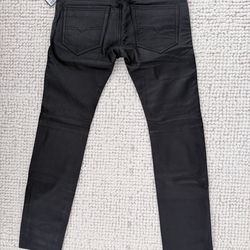 Leather pants diesel