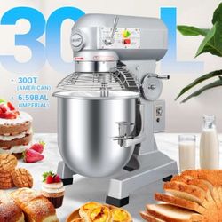 LEVOT SZM-30 Commercial Mixer – 30 Qt Heavy Duty!