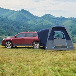 SUV Tent With Movie Screen