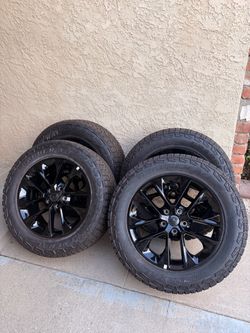 NEW - Jeep 20” Wheels & General Grabber A/T Tires – 275/55R20 – Set of 4