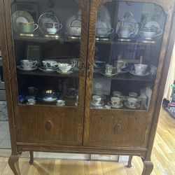 Vintage Glass Cabinet
