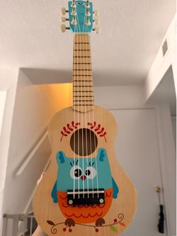 Wooden guitar