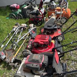 Lawn Mowers & String Trimmers 