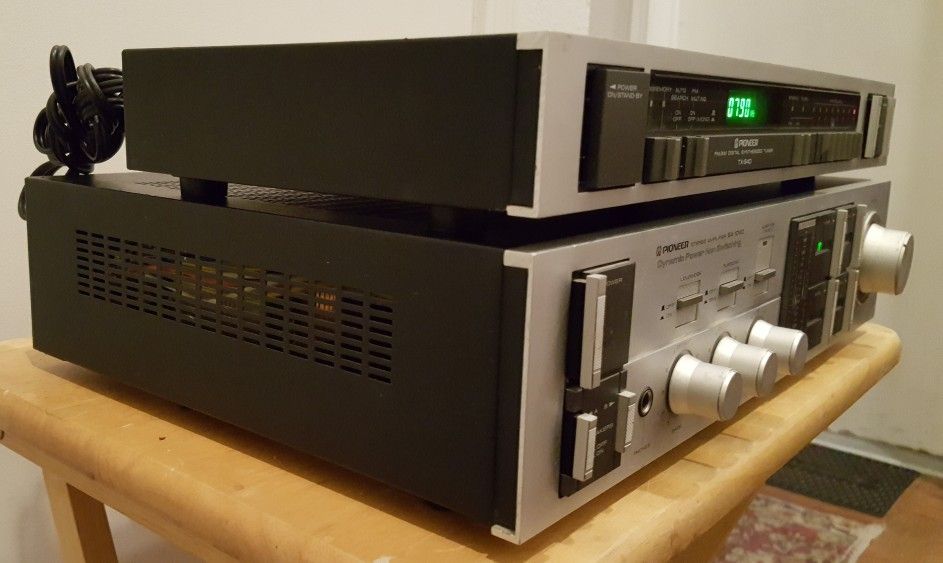 Pioneer SA-1040 Power Amp/ TX-940 Stereo Digital Tuner for Pioneer SA-1040 Power Amp/ TX-940 Stereo Digital Tuner for