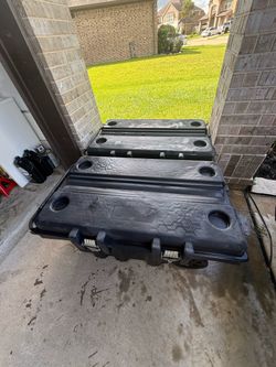 Two large kobalt tool boxes