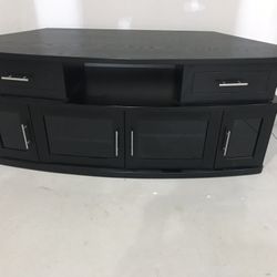 Black TV Stand