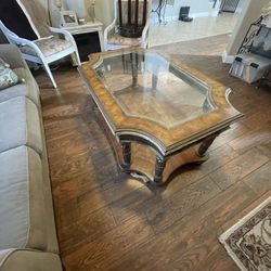 Table, Chairs, Side Piece, Coffee Table