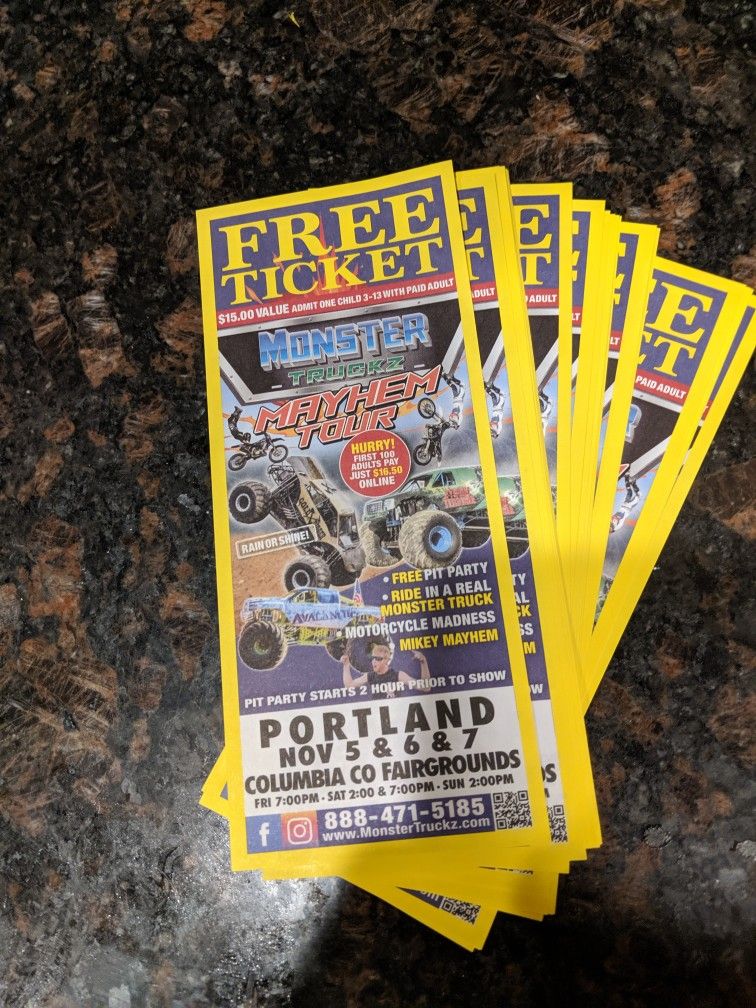 Monster Truck Mayhem Tour: Portland