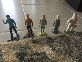 Star Trek Plastic Collectable Figurines