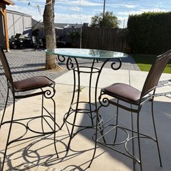 Glass Table And Chairs