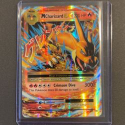 Mega charizard Ex Evolutions Ultra Rare Holofoil