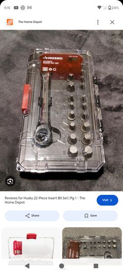 Husky 22-Piece Insert Bit Set
