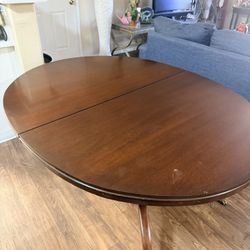 $200 Solid Wood Dining Table CHAIRS NOT INCLUDED 