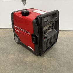 Honda EU3000i Handi 3000 Watt Gas Powered Portable Generator made in Japan  Engine Honda GX160 Displacement 163cc AC Output 120V 3000W max.(25A) 2600W