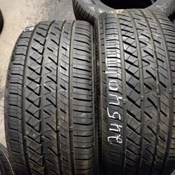 Used Tires staggered set up 245/40/19 -275/35/19 Bridgestone