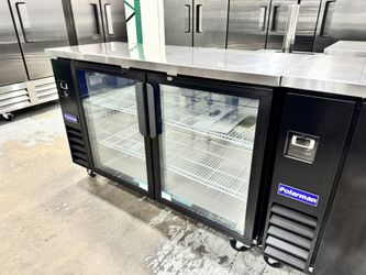 🍺 New Polarman Commercial 61" Back Bar Cooler PUB NSF ETL