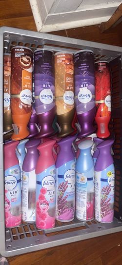 febreze Sprays $3 each or 7 for $20
