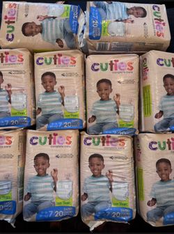 Diapers Size 7