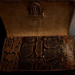 Authentic Vintage Snakeskin Purse 