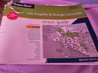 Thomas guide street guide map book